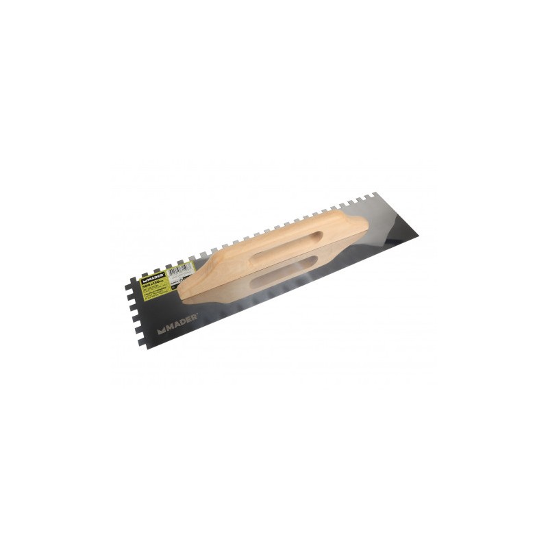 LLANA RECTANGULAR INOX LISA / DENTADA 500X130MM MADER
