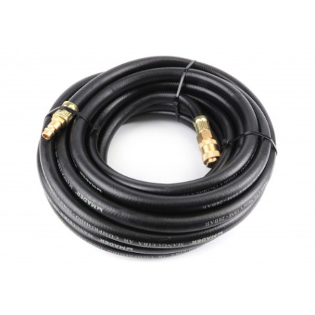 MANGUERA NEGRA RIGIDA 10 METROS AIRE COMPRIMIDO MADER