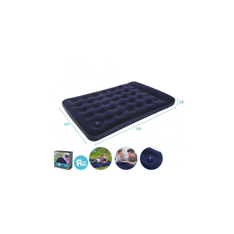 COLCHON CAMPING 191X137X28 2 PLAZAS BESTWAY