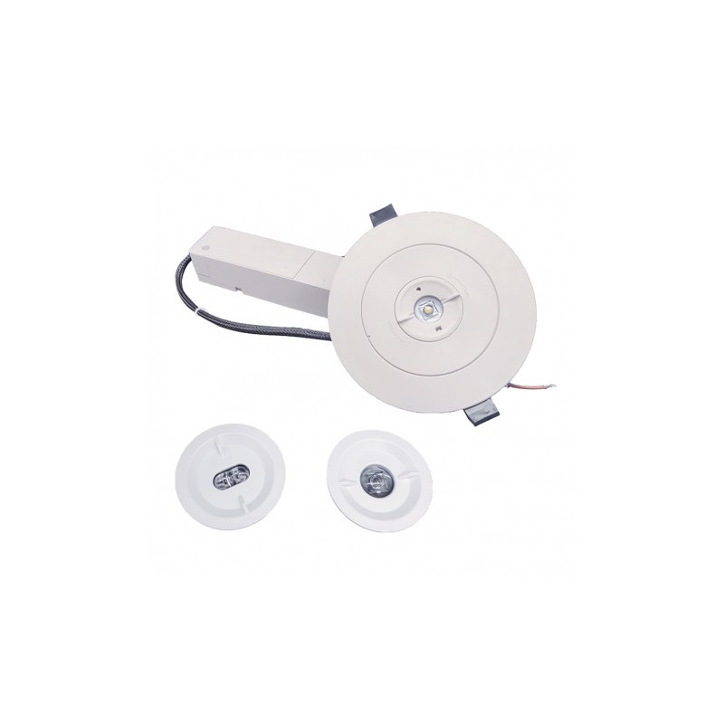 LUZ DE EMERGENCIA EMPOTRABLE 330LUMENS 6000K ELBAT