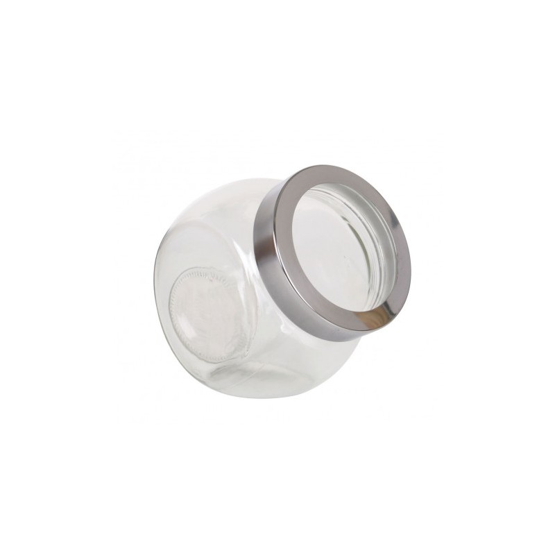 TARRO VIDRIO 2 POSICIONES 600ML TAPA CRISTAL ROSCA