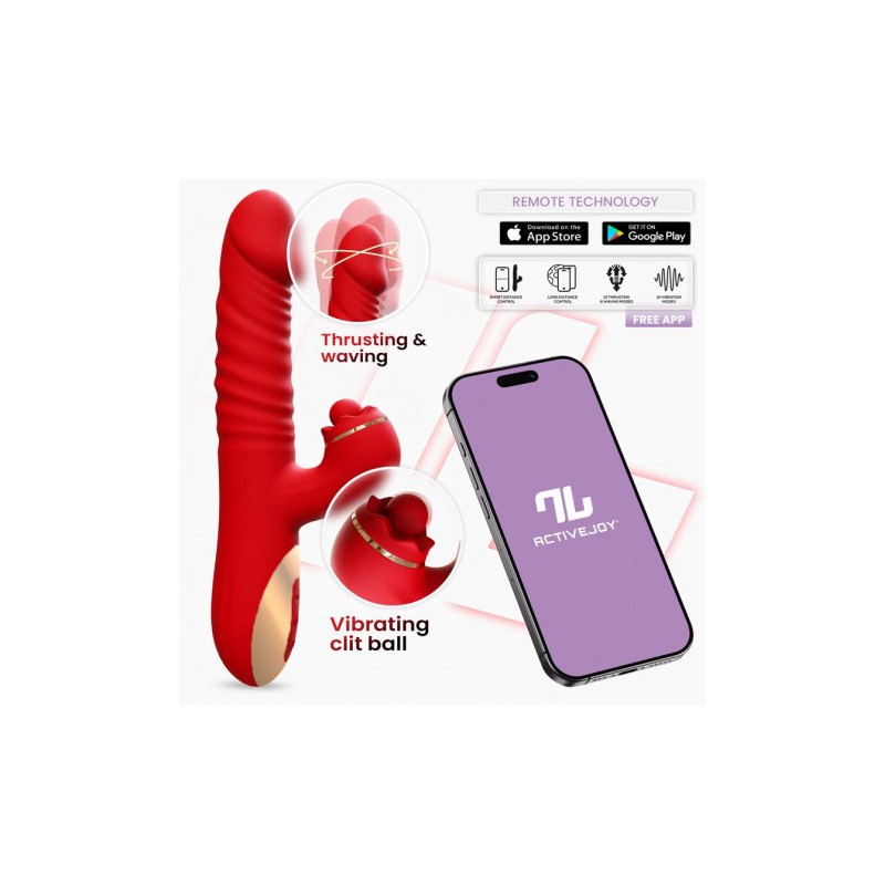 VIBRADOR DOBLE MOTOR CON ESTIMULADOR...