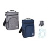 MOCHILA NEVERA POLIESTER 37X27X19 AZUL/GRIS SURTIDO