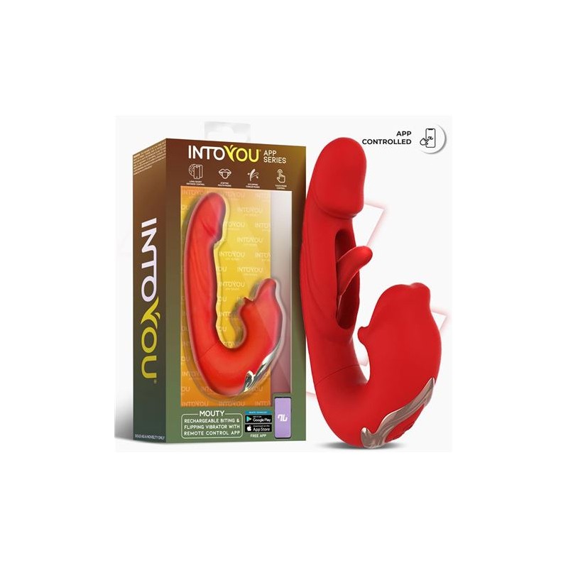 VIBRADOR CON FUNCION DE MORDISQUEO Y...