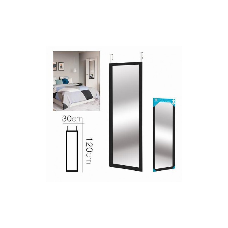 ESPEJO PARA PUERTA NEGRO 30X120 URBAN LIVING