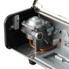 COCINA DE GAS PORTATIL DOBLE BOMBONA ACERO + PLANCHA + MALETIN MUVIP
