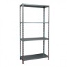 ESTANTERIA ACERO GALVANIZADO 4 BALDAS 70X30X145CM BLIM
