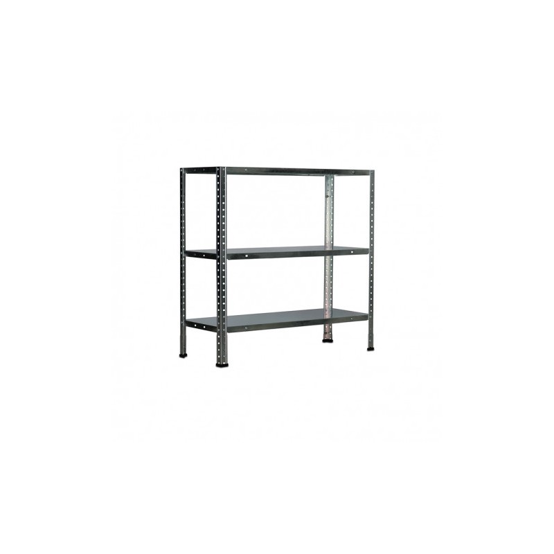 ESTANTERIA ACERO GALVANIZADO 3 BALDAS 70X30X70CM BLIM
