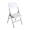 SILLA RESINA PLEGABLE PRO 44X53X83CM BLANCA SUNGARDEN