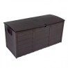 BAÚL RESINA 290 LITROS 112X49X54CM MARRÓN SUNGARDEN
