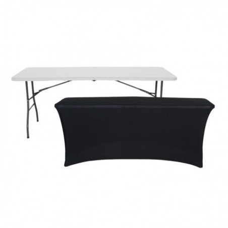 FUNDA PARA MESA DE RESINA 180X74X74CM NEGRA SUNGARDEN