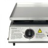PLANCHA DE ASAR 2 FUEGOS INOXIDABLE MUVIP