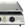 PLANCHA DE ASAR 2 FUEGOS INOXIDABLE MUVIP
