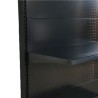 EXPOSITOR GÓNDOLA 900X450X1500MM NEGRO CROMAD