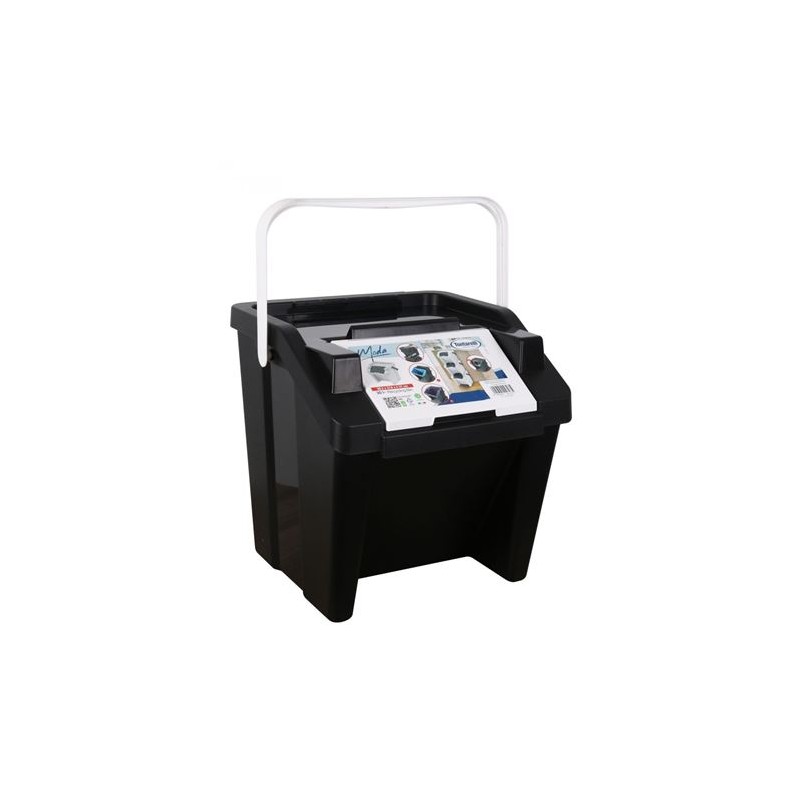PAPELERA VERTICAL CON ASA 30 LITROS...