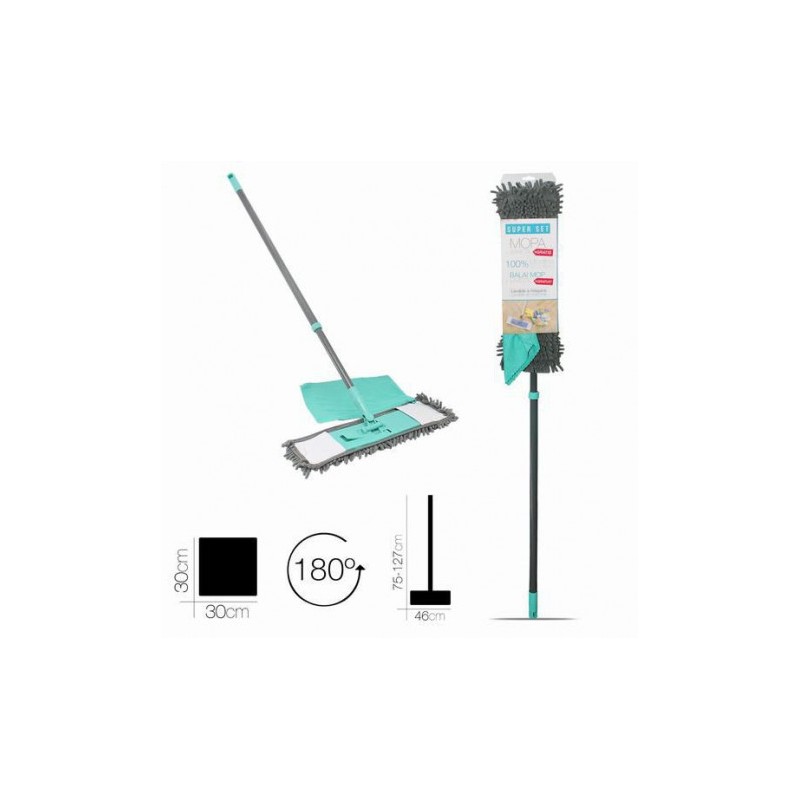 SET MOPA CON BAYETA MICROFIBRAS CON...