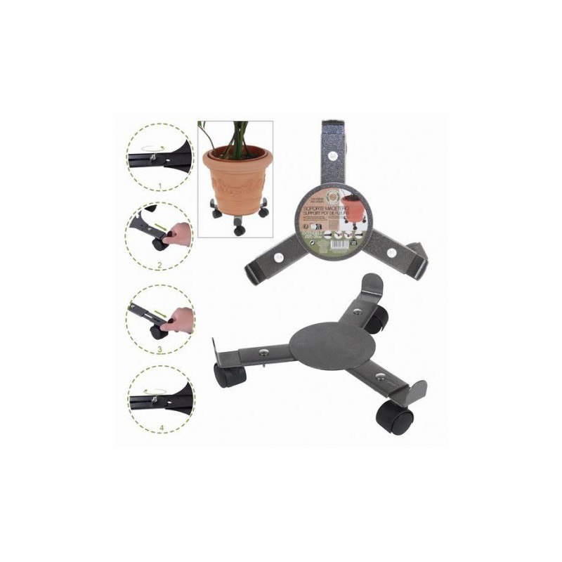 SOPORTE AJUSTABLES PARA MACETAS CON...
