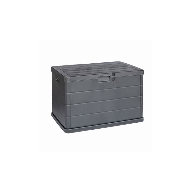 BAUL DE JARDIN ANTRACITA 78X55X52CM