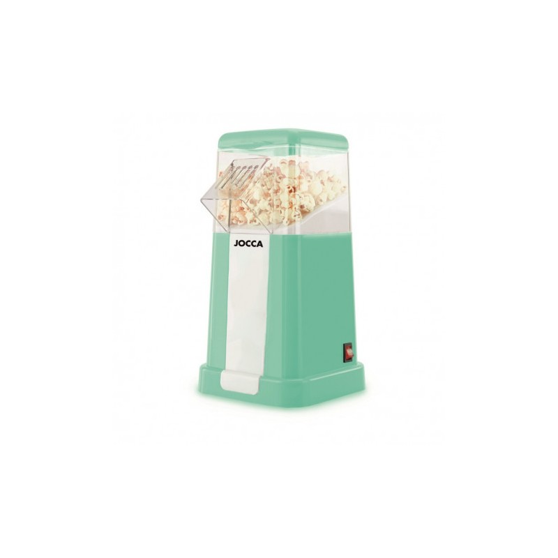 PALOMITERO VINTAGE TURQUESA 1200W EN SOLO 3 MIN SIN ACEITE | INCLUYE VASO