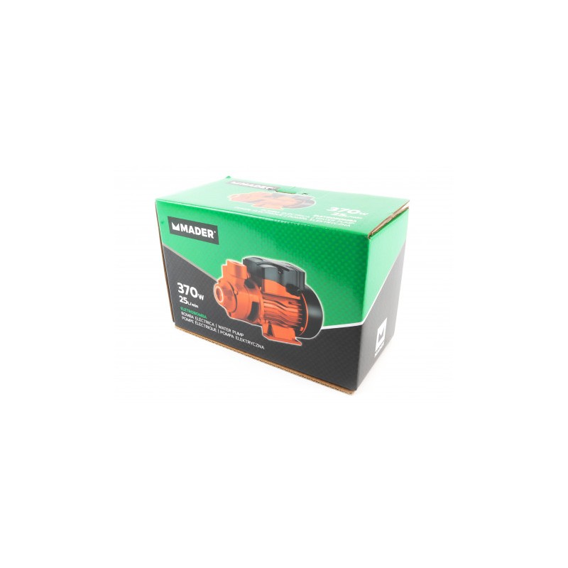 BOMBA ELÉCTRICA 370W 25L/MIN MADER