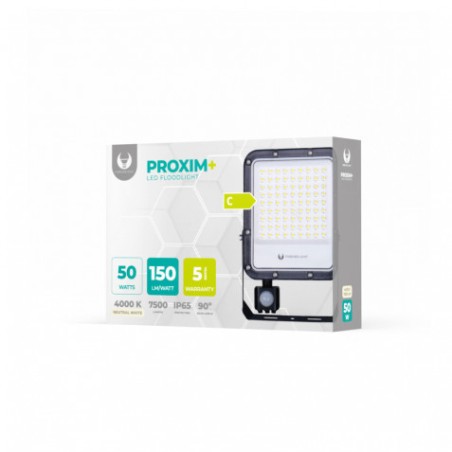 FOCO LED CON SENSOR PROXIM+ 50W | 4000K FOREVER