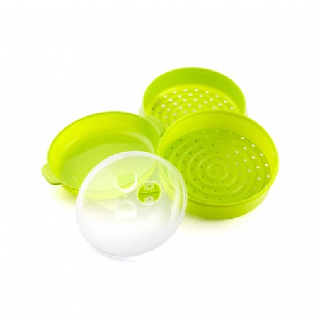 VAPORERA DOBLE PARA MICROONDAS INNOVAGOODS