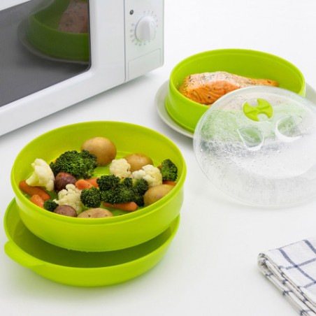 VAPORERA DOBLE PARA MICROONDAS INNOVAGOODS