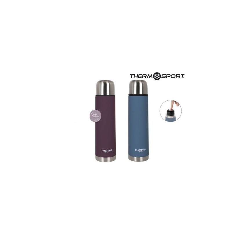 TERMO INOX SOFT TOUCH 750ML 2 COLORES...