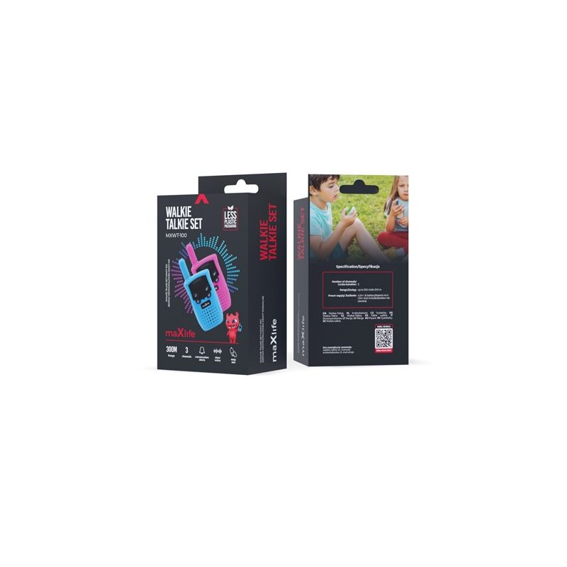 PACK 2 WALKIE TALKIE MXWT-100 AZUL...
