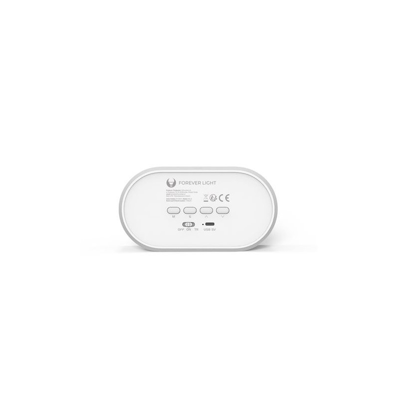 RELOJ DESPERTADOR CON LAMPARA LED...