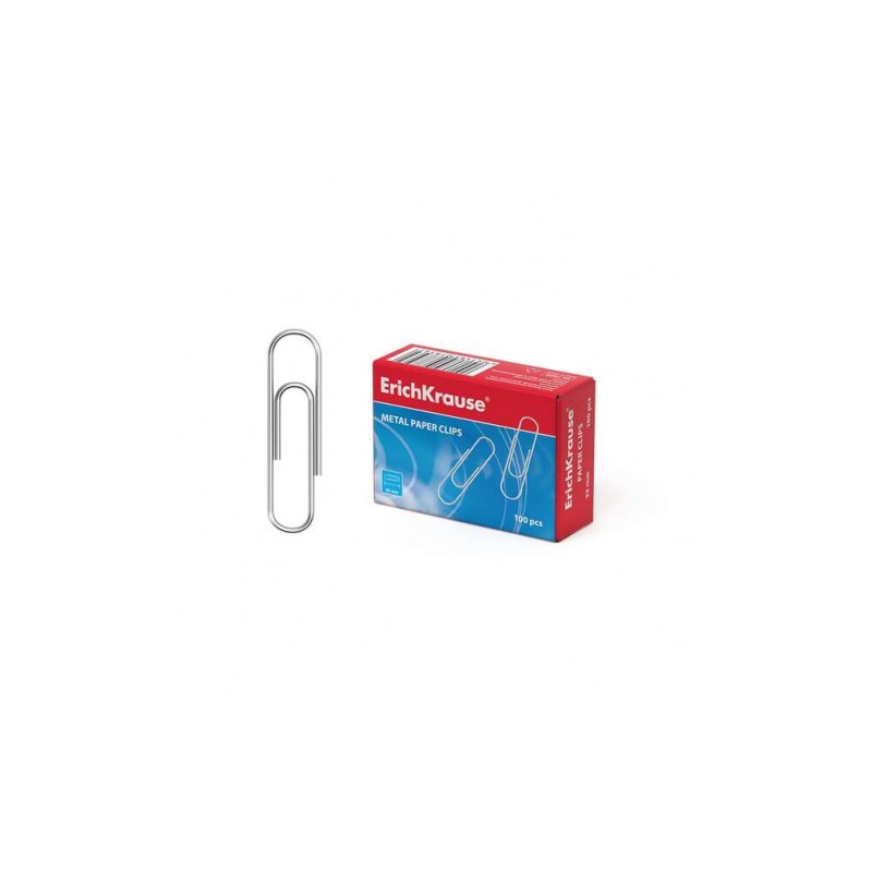 CAJA DE 100 UNIDADES DE CLIPS METALICOS 33MM ERICHKRAUSE