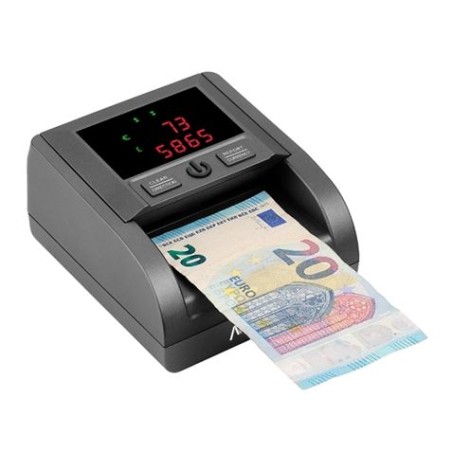 CONTADOR - DETECTOR DE BILLETES FALSOS CON RECUENTO Y PANTALLA LED AVPOS