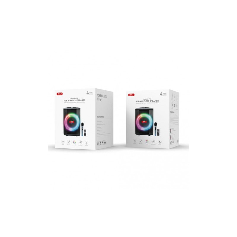 ALTAVOZ KARAOKE RGB 40W CON MICROFONO...