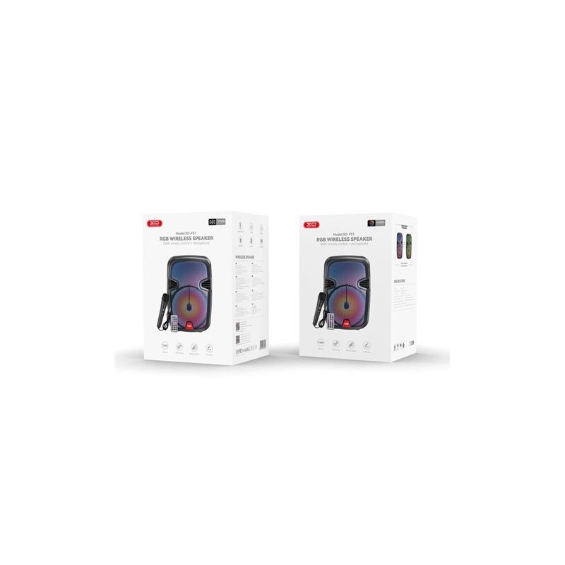 ALTAVOZ KARAOKE RGB 10W CON MICROFONO...
