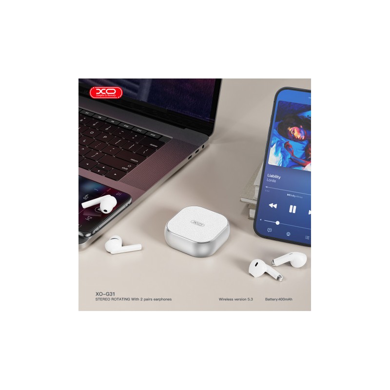 AURICULARES TWS BLUETOOTH G31 CON 4...