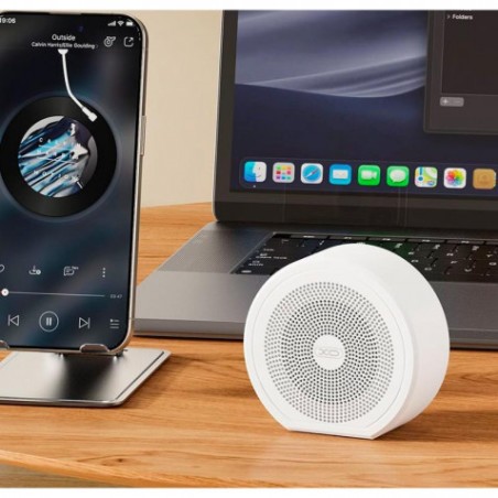 ALTAVOZ BLUETOOH SOBREMESA 3W BLANCO F61 XO