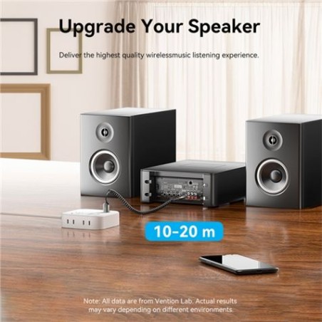 RECEPTOR AUDIO USB BLUETOOTH COCHE 1.5MTR VENTION