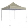 CARPA PLEGABLE ALUMINIO 3X3 METROS 300GRS BEIGE SUNGARDEN