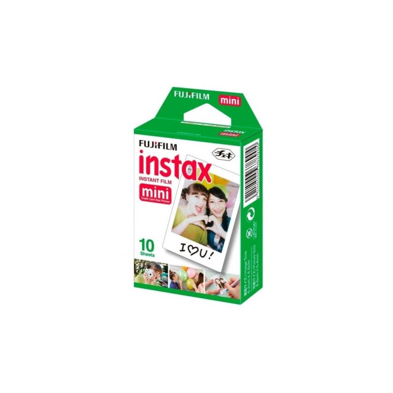 PACK PELICULA PARA 10 FOTOS INSTANTANEAS INSTAX MINI FUJIFILM