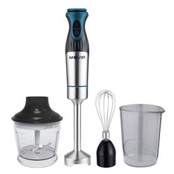BATIDORA DE MANO INOX 1200W + ACCESORIOS MUVIP - MV0406