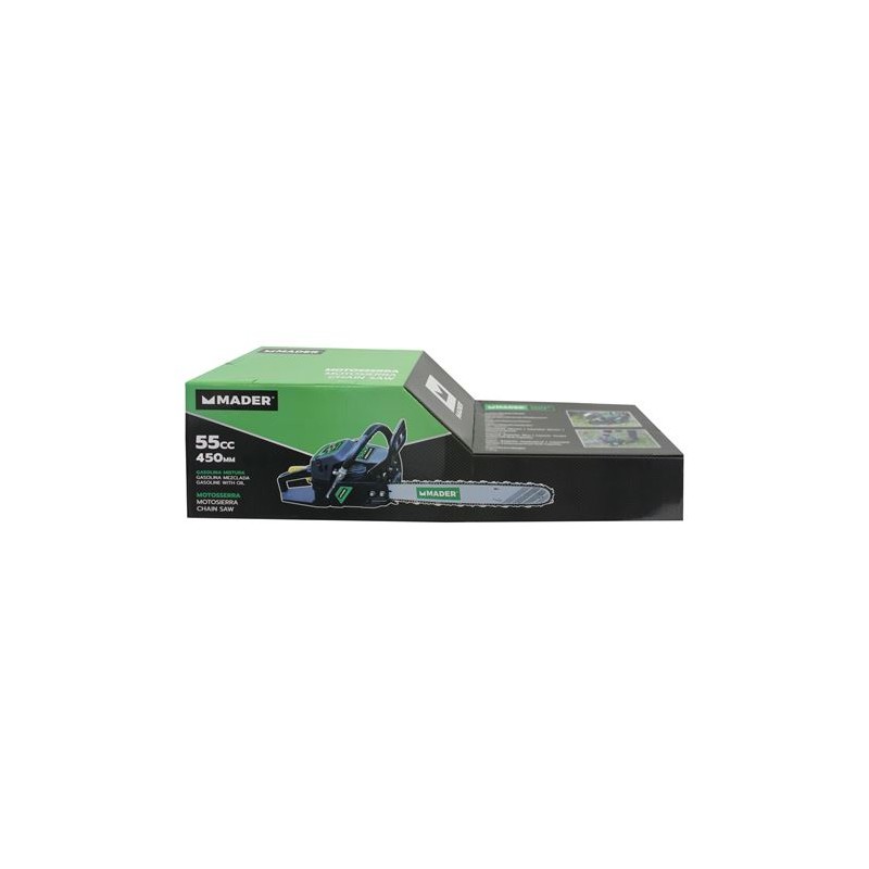 MOTOSIERRA DE GASOLINA 55 CC, 18"...