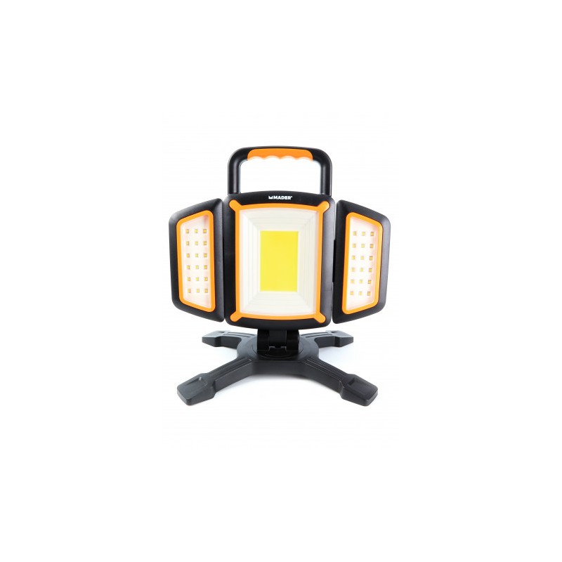 FOCO LED BATERÍA 15W + 36 LED PLEGABLE MADER