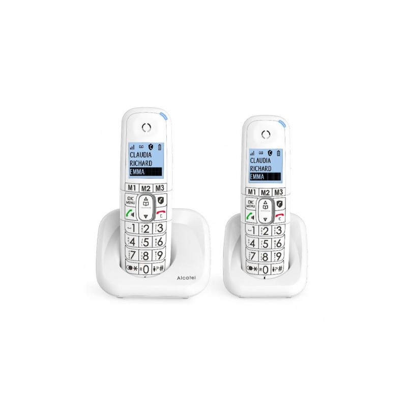 TELEFONO INALAMBRICO XL785 BLANCO DUO ALCATEL