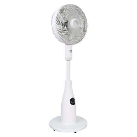 VENTILADOR NEBULIZADOR DESIGN PRO 80W CON MANDO Y LUZ LED MUVIP