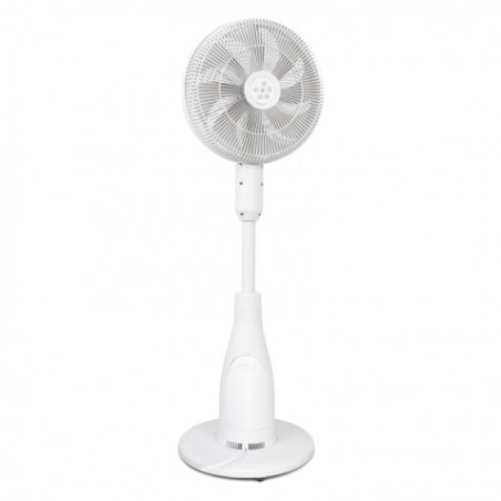 VENTILADOR NEBULIZADOR DESIGN PRO 80W CON MANDO Y LUZ LED MUVIP