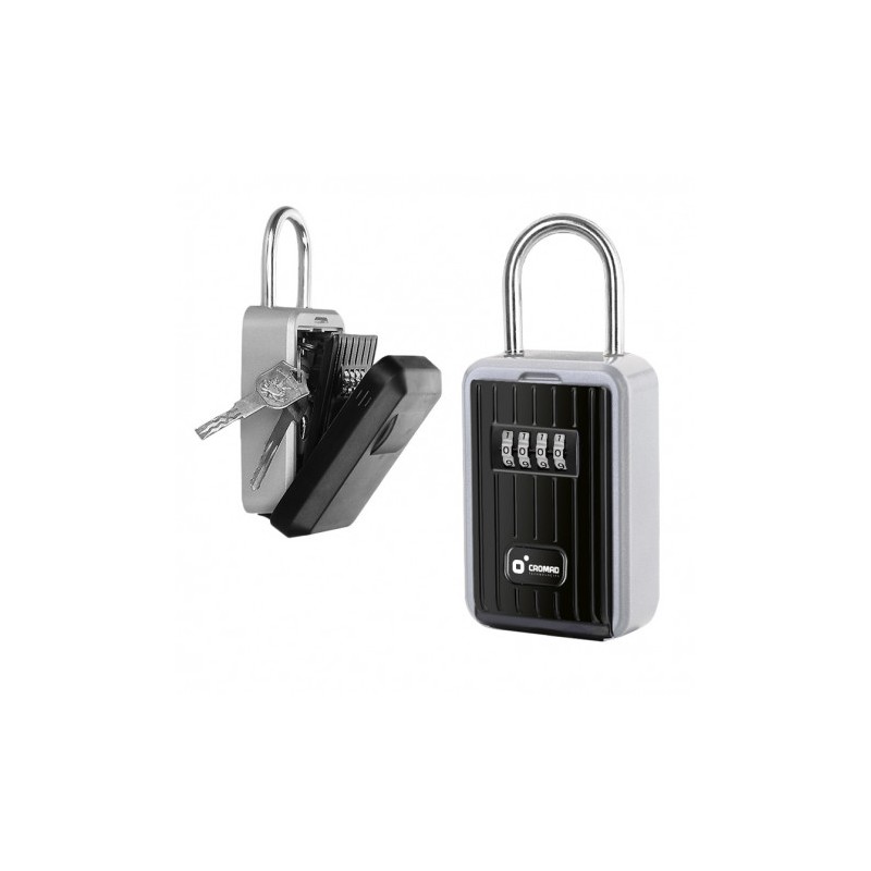 CAJA DE SEGURIDAD COMBINACIÓN PARA LLAVES CON GANCHO CROMAD