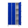 TAQUILLA METÁLICA CON PATAS 12 PUERTAS 1900X1000X500MM AZUL CROMAD
