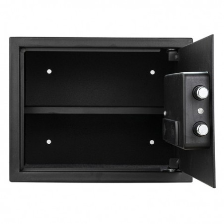 CAJA FUERTE ELECTRÓNICA CON DETECTOR DE HUELLA 300X380X300MM CROMAD