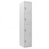 TAQUILLA METÁLICA 4 PUERTAS 1800X300X500MM CROMAD