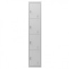 TAQUILLA METÁLICA 4 PUERTAS 1800X300X500MM CROMAD